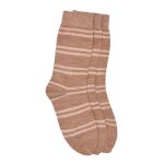 Fawn Acrowool Striper Crew Length Socks